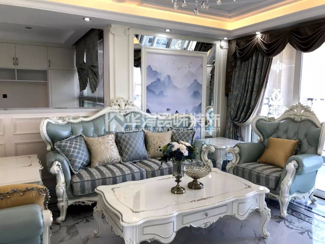 148㎡现代法式 | 优雅精致浪漫的空间艺术-19