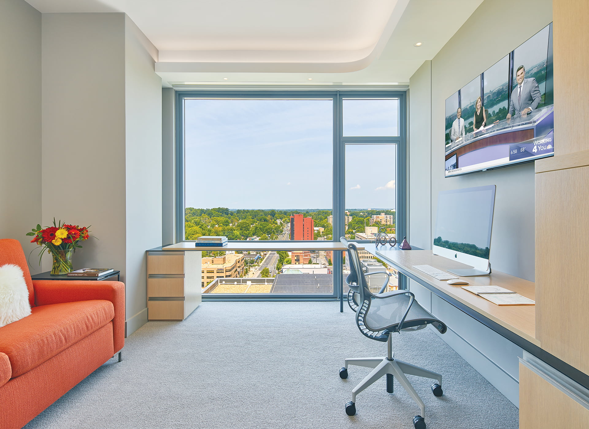 Sky High  贝塞斯达公寓翻新丨马里-9