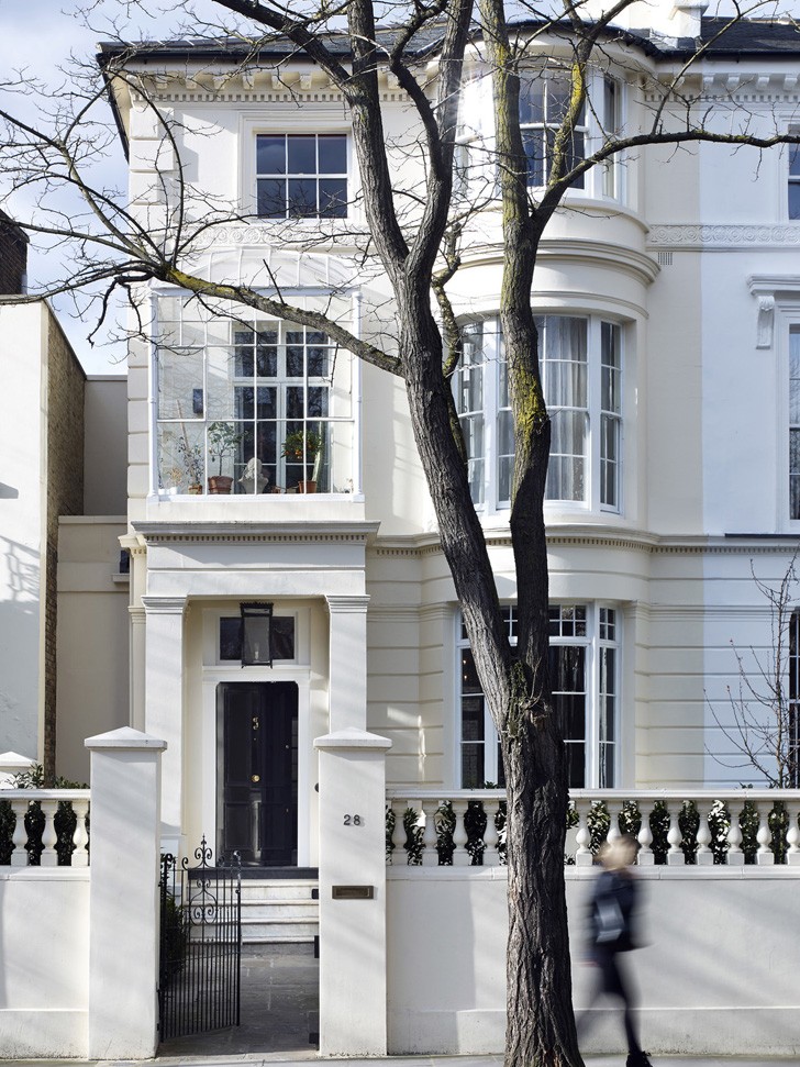 伦敦时尚联排别墅,传统与现代的完美融合-16