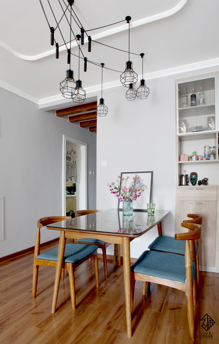 【久栖设计】北京富力蕙兰美居丨如沐自然-17