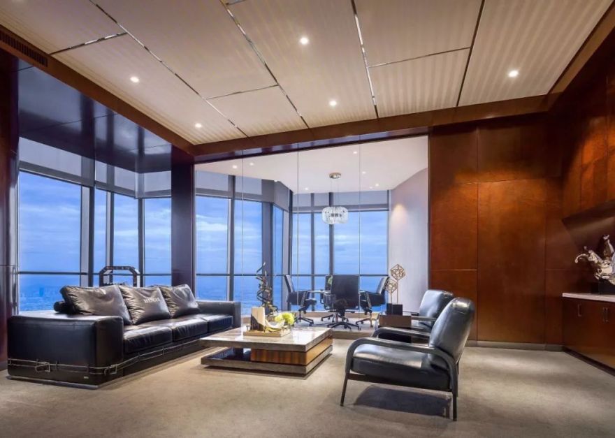 简约雅致,打造领导专属办公空间-31