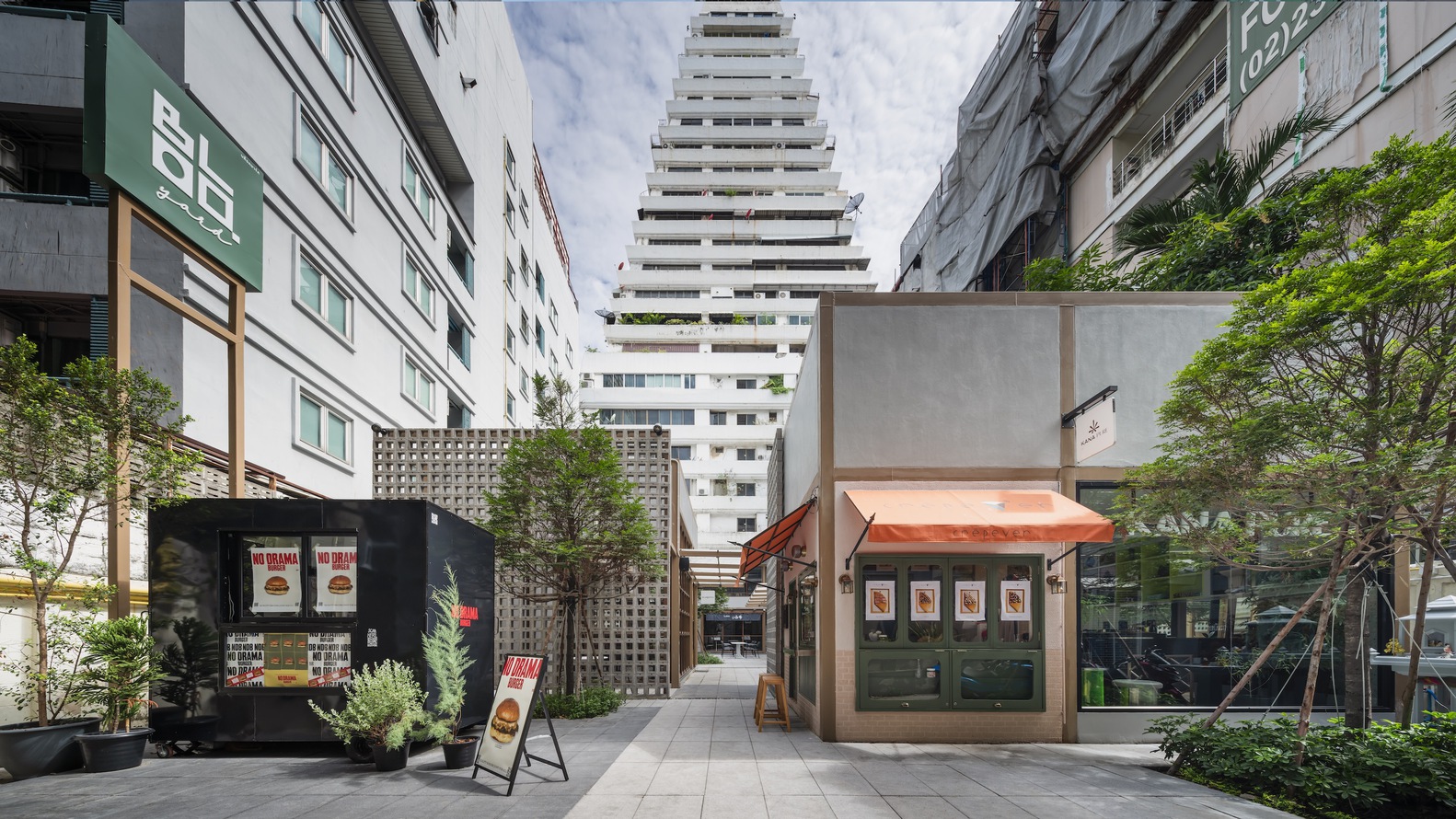 BLOQyard 餐厅丨泰国曼谷-0