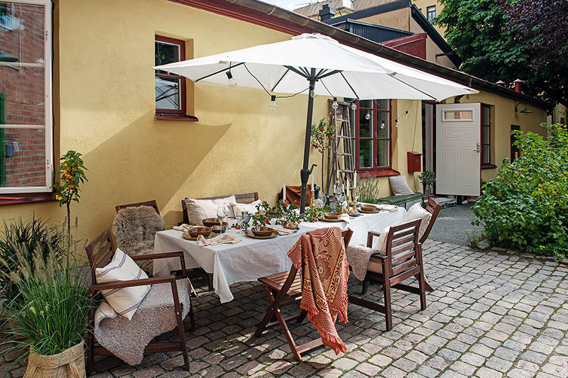 黄色魅力 | 瑞典 52 平米创意小公寓-23