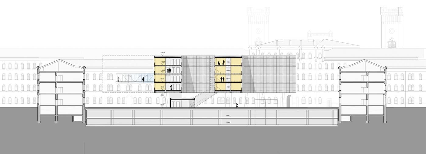 漂浮的双X办公楼-7