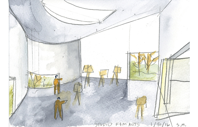 因树塑形的视觉艺术馆——斯蒂文·霍尔-2