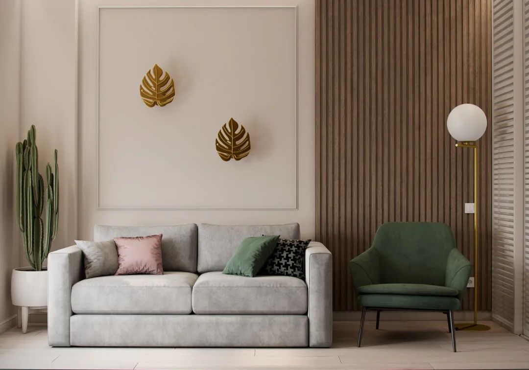 85㎡现代轻奢三居室设计丨Alexander Bocharov-28