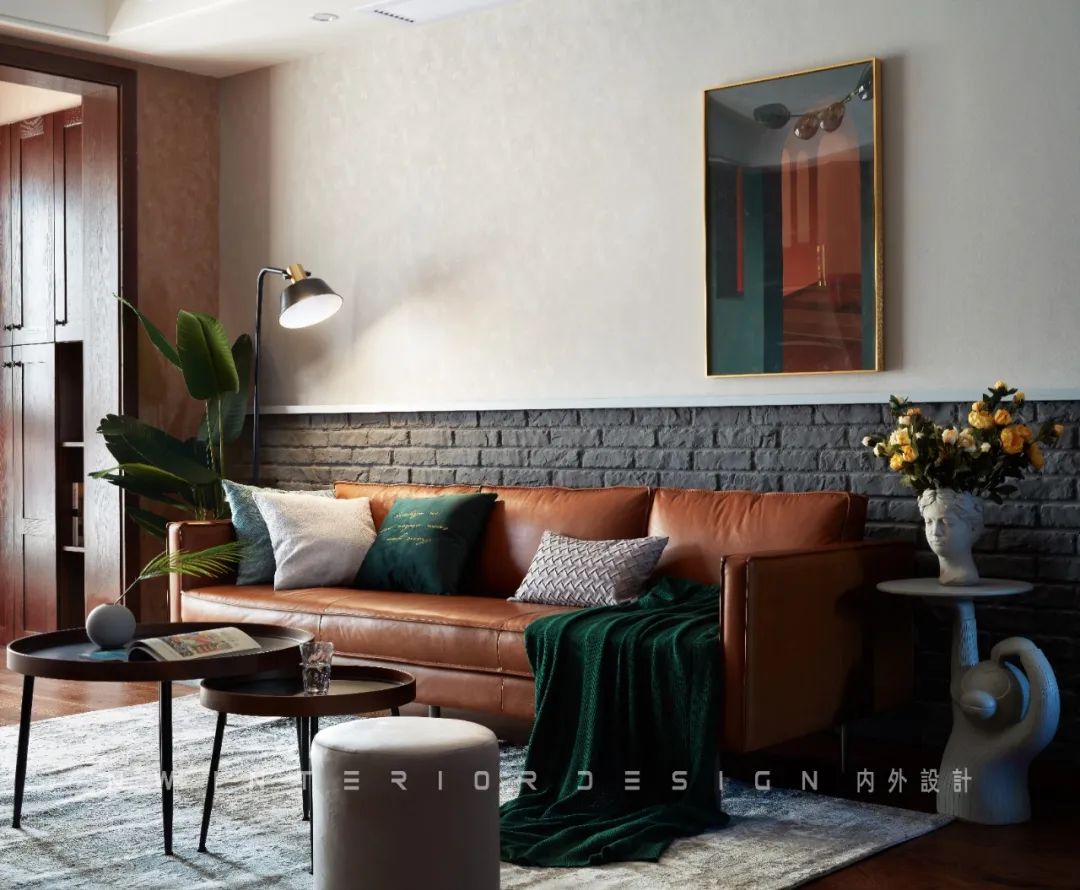 岳阳天伦国际钟宅 | 实景作品《咖啡与香草》——深色调的温馨空间-30