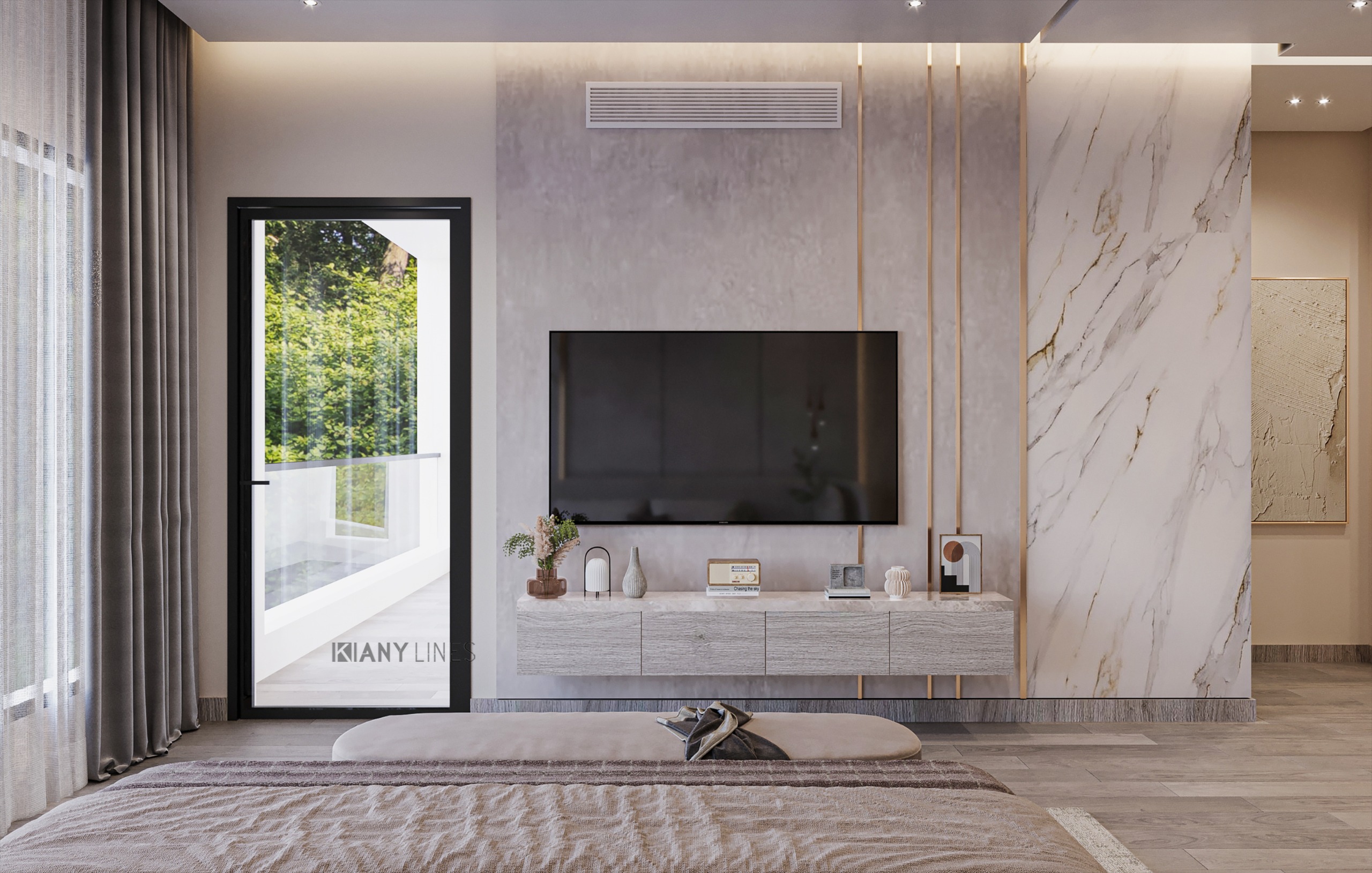 Luxurious Master Bedroom-1