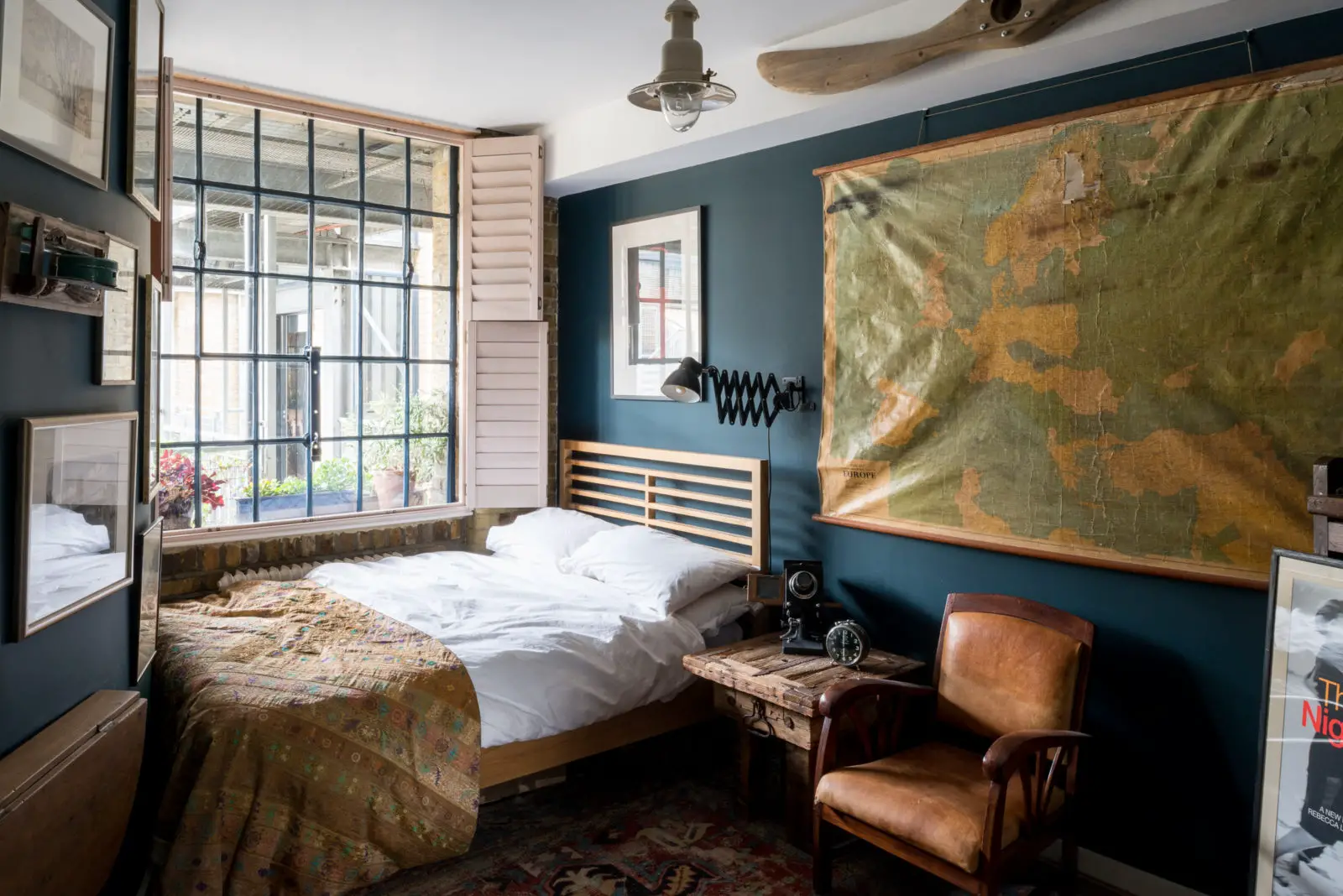 伦敦中心砖式拱窗优雅阁楼设计-15