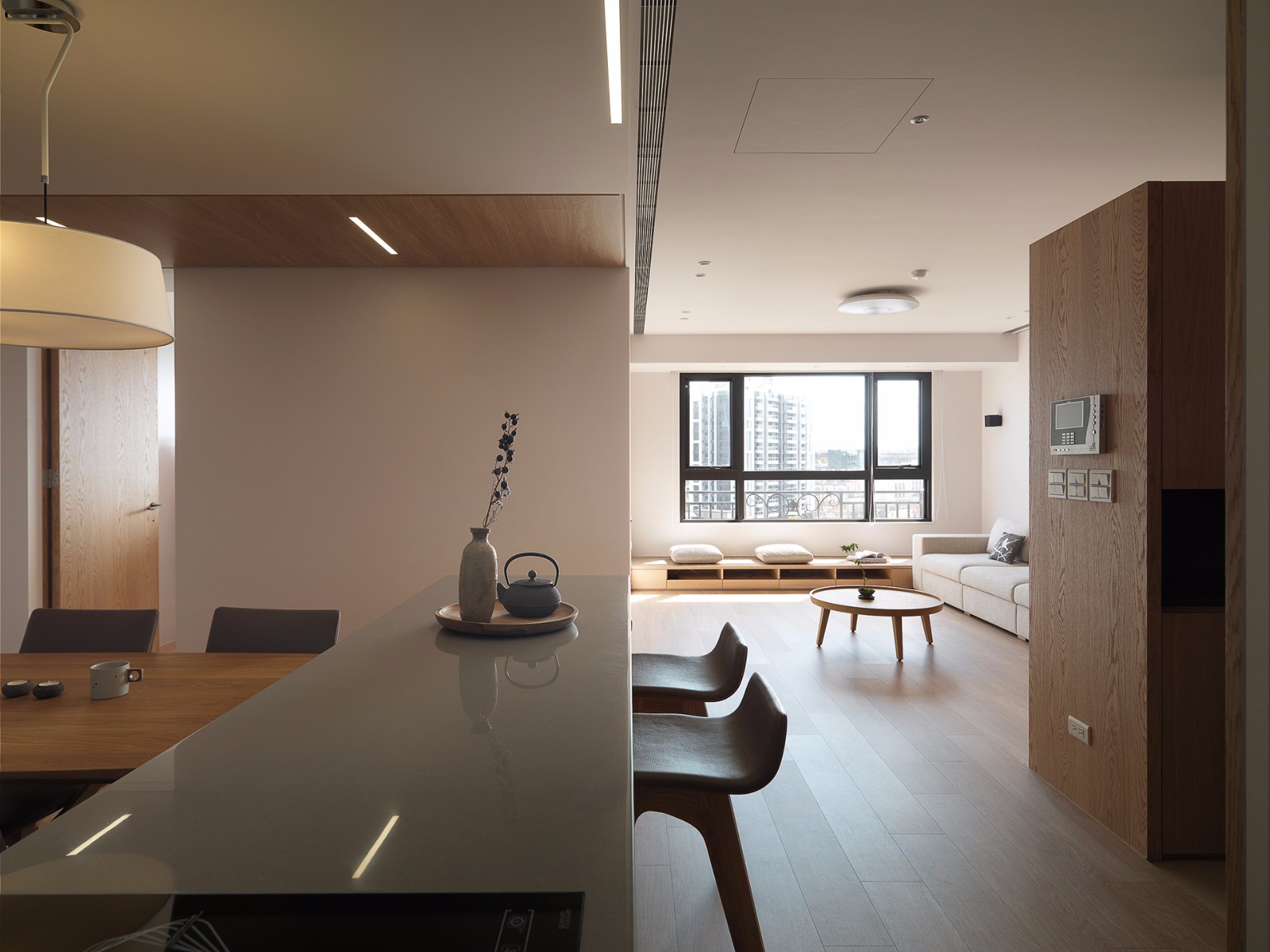 99㎡现代日式风住宅  日作设计-4