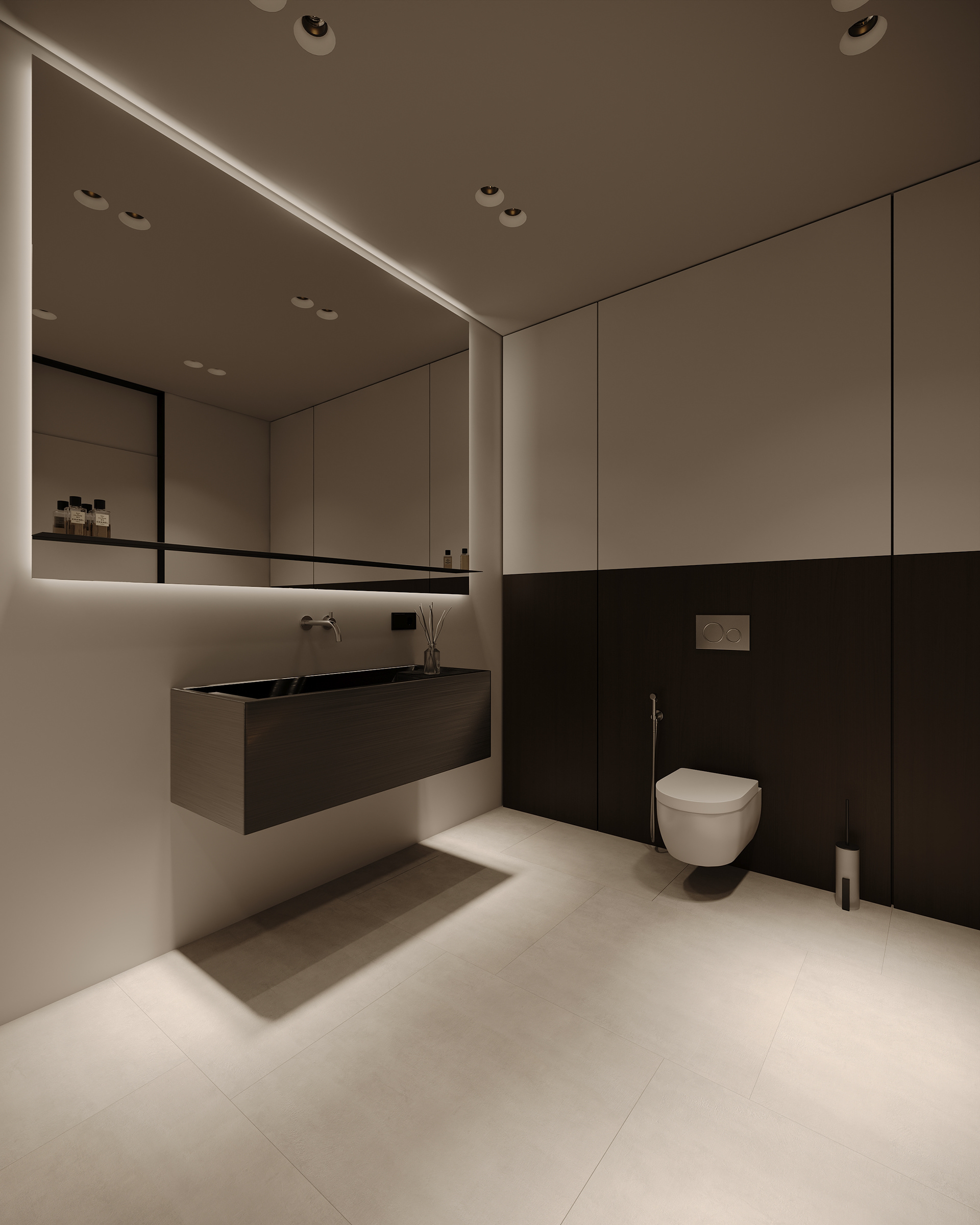 单色浴室概念-13