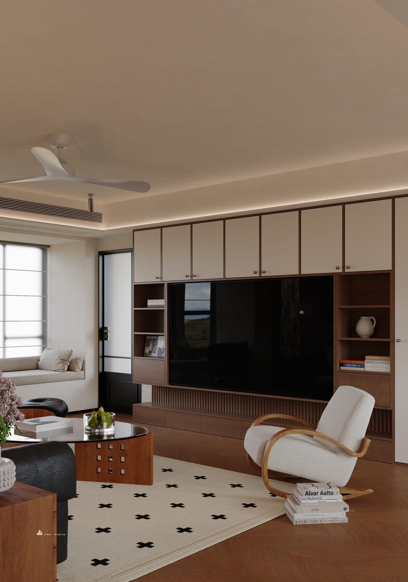 现代风格-家回归平静-2