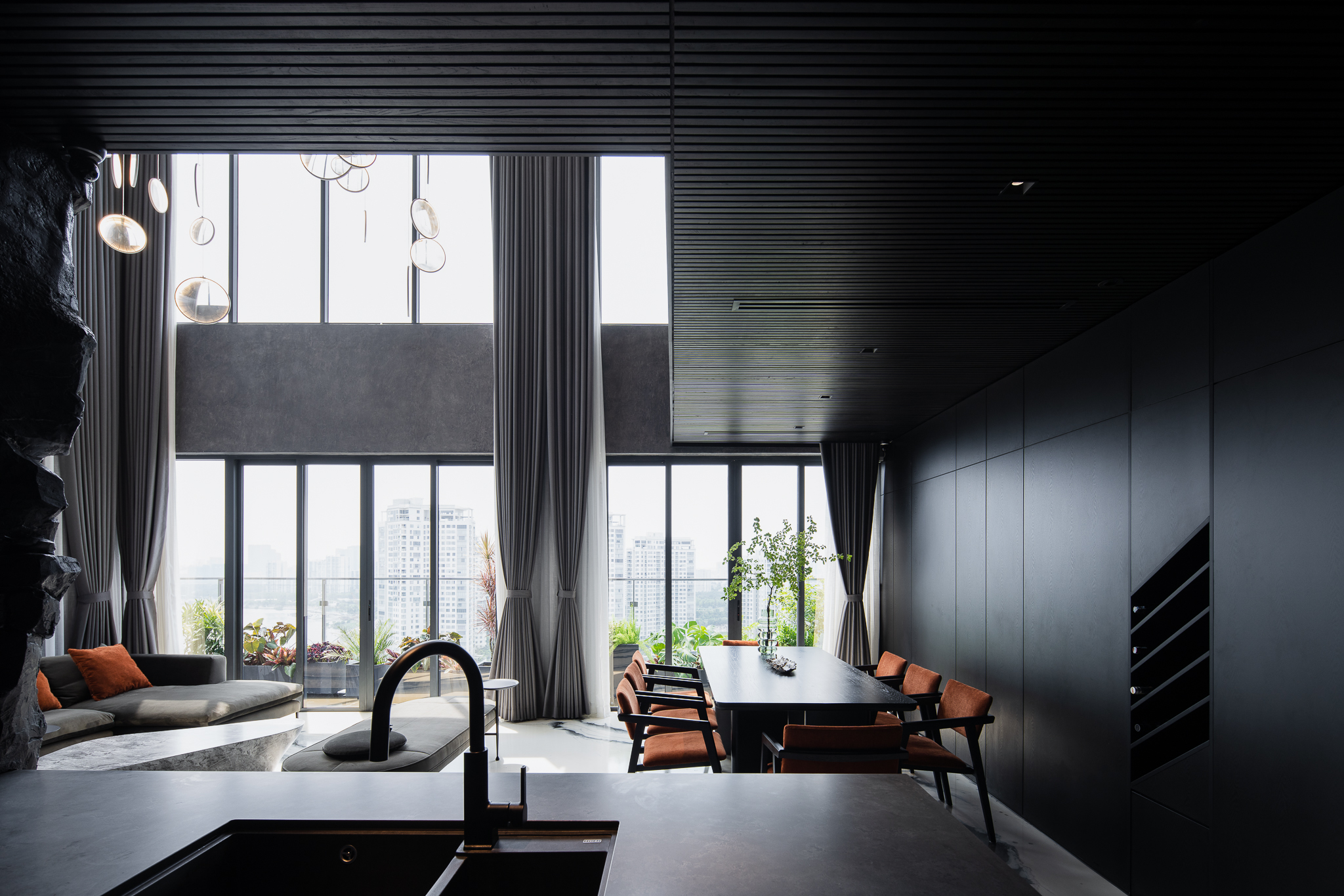 黑石顶层公寓丨越南丨APS Concept-43
