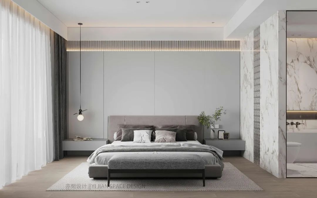 丽都水岸现代简约风家居设计丨亦間设计-29