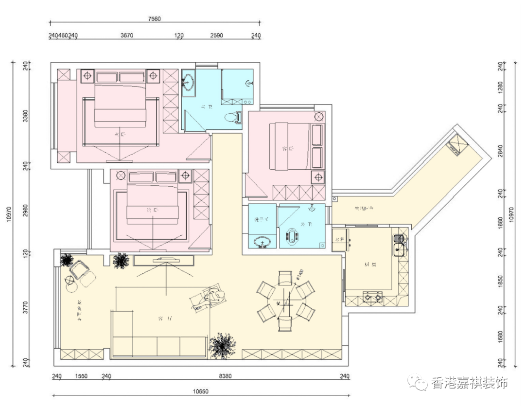 四栋户型设计案例-7