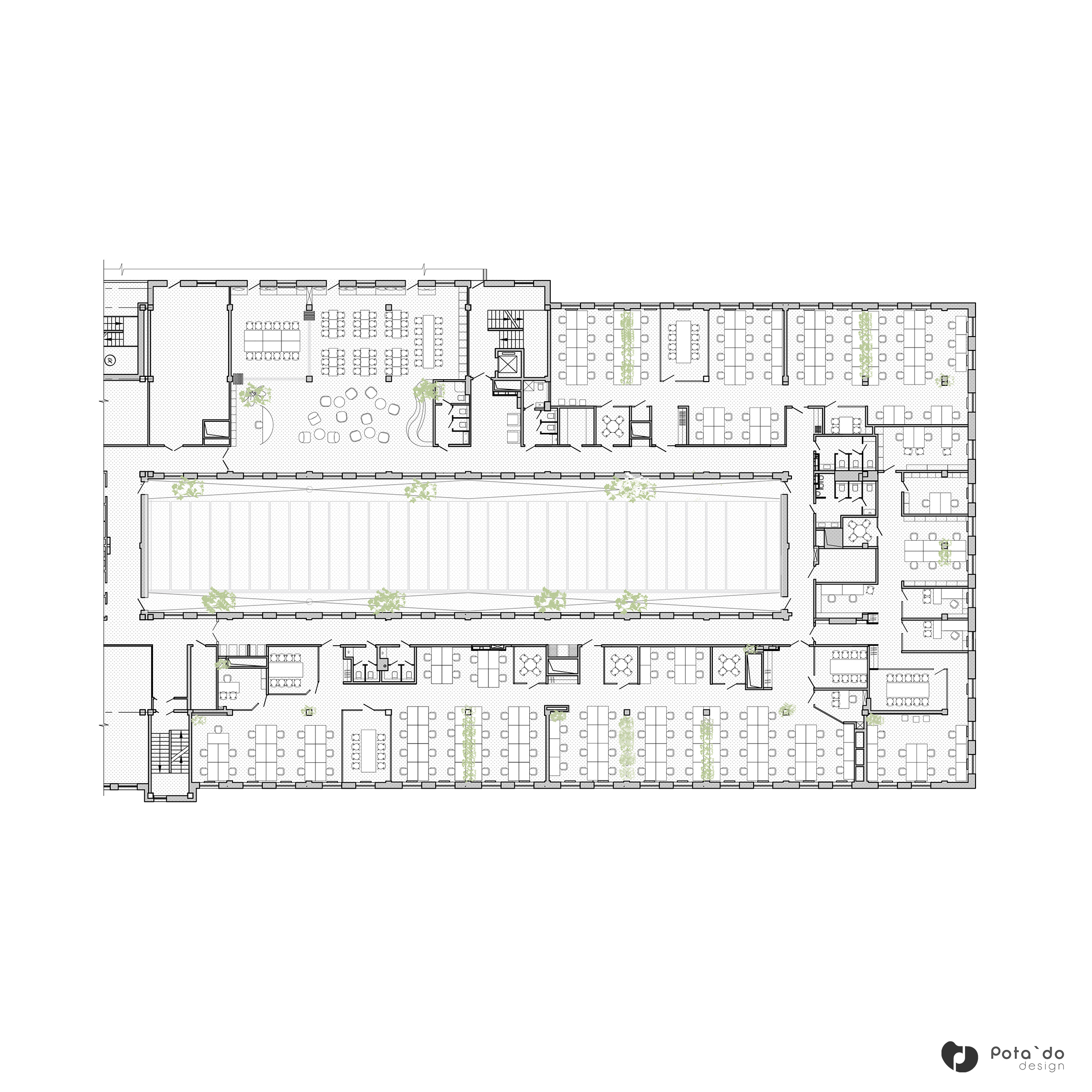 Forte Group Minsk Office 室内设计丨白俄罗斯明斯克丨Pavel Shknai-19