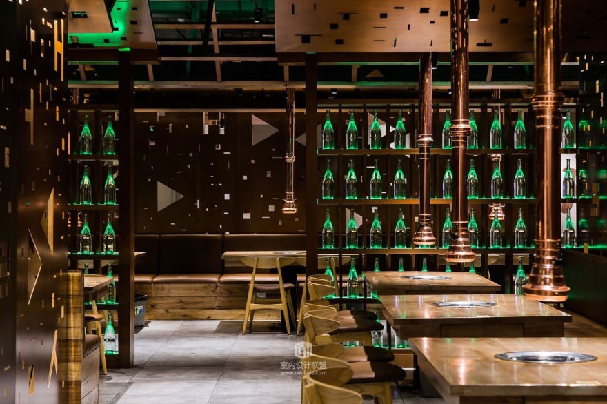 设谷装饰设计--喜来稀肉韩国烤肉餐厅-10