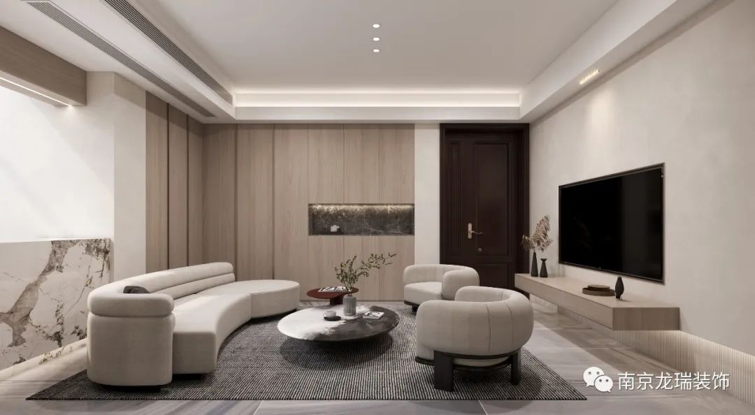 简约风格别墅设计丨龙瑞原创空间-13