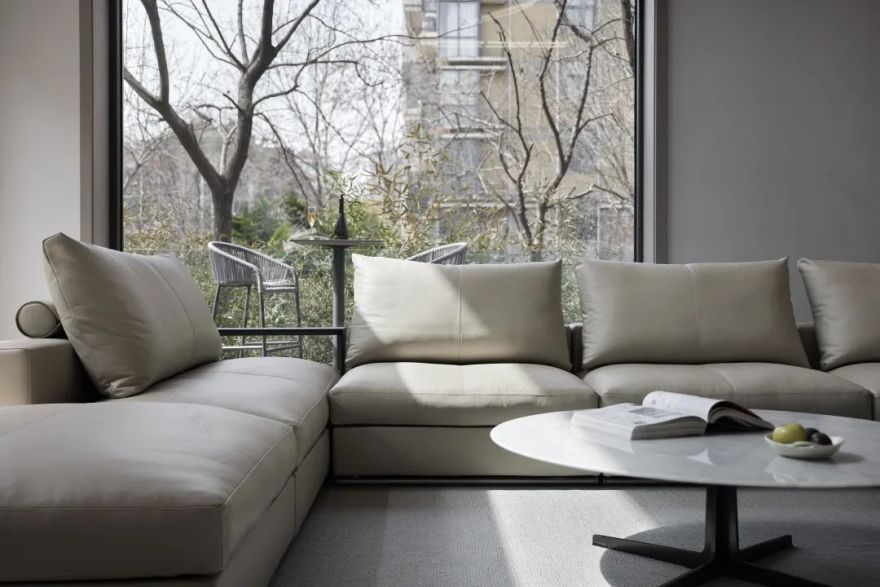 洛阳“纳景之屋” · 现代简约与自然互动的三层私宅设计丨中国洛阳丨凡本空间设计事务所-15