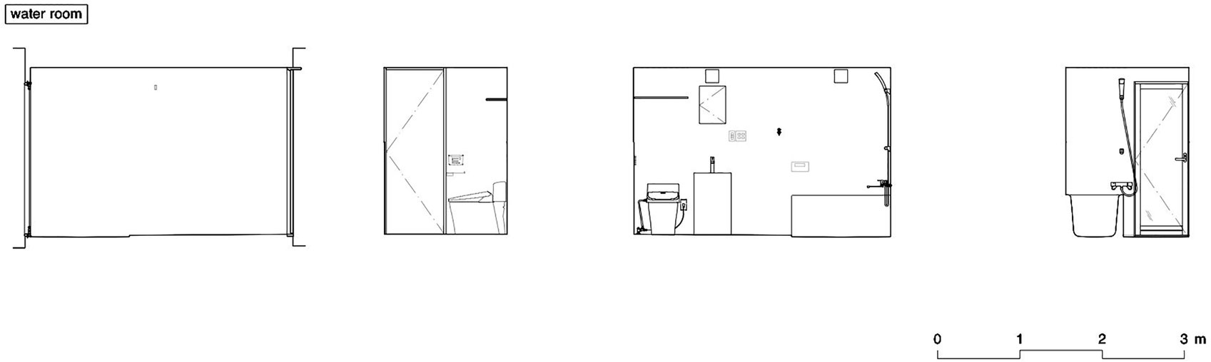 豪华别墅 现代风格住宅 Tsukiji Room 日本 东京-6
