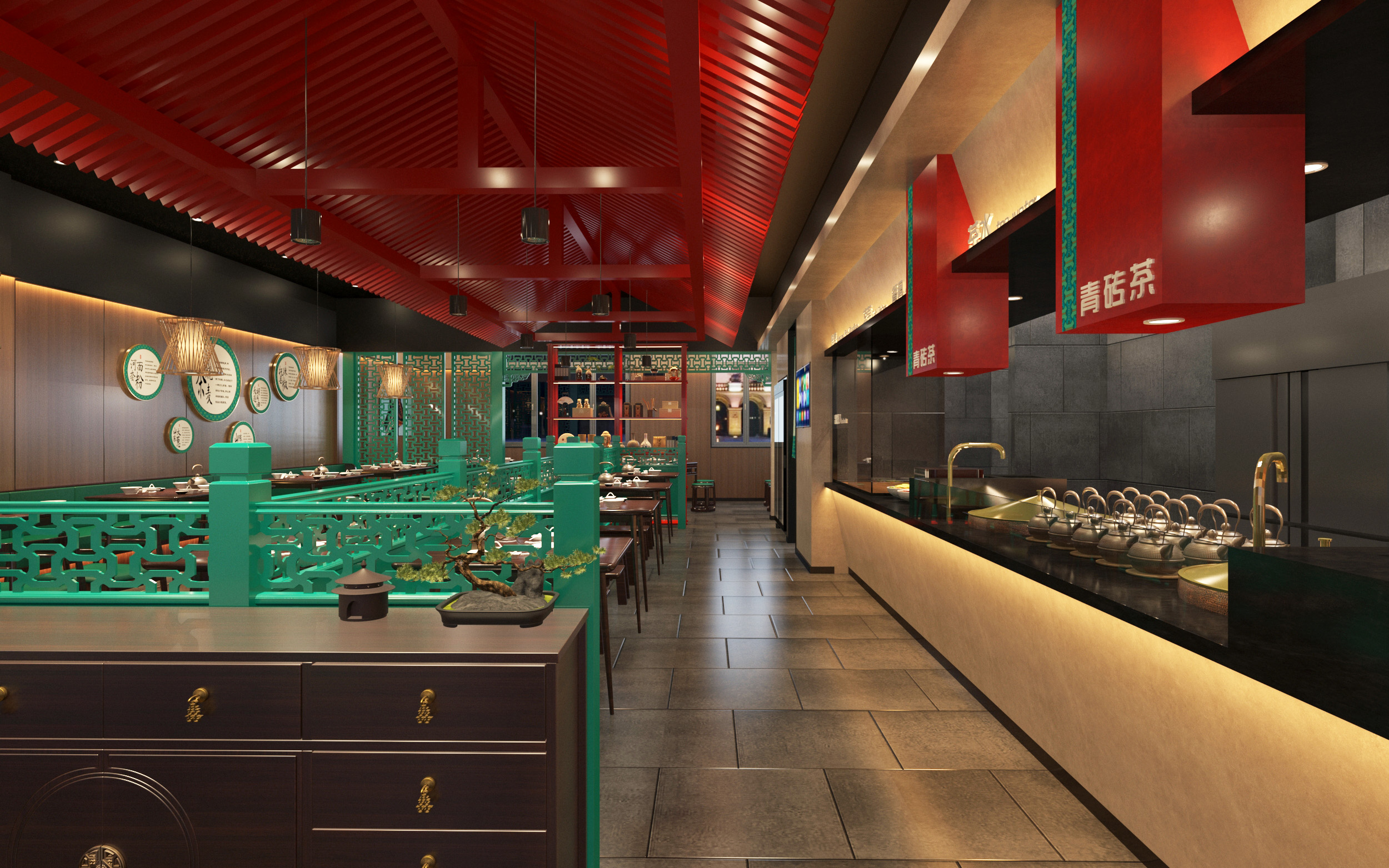 贵霖园烧麦相关设计项目丨内蒙古傲城建设工程有限公司-5