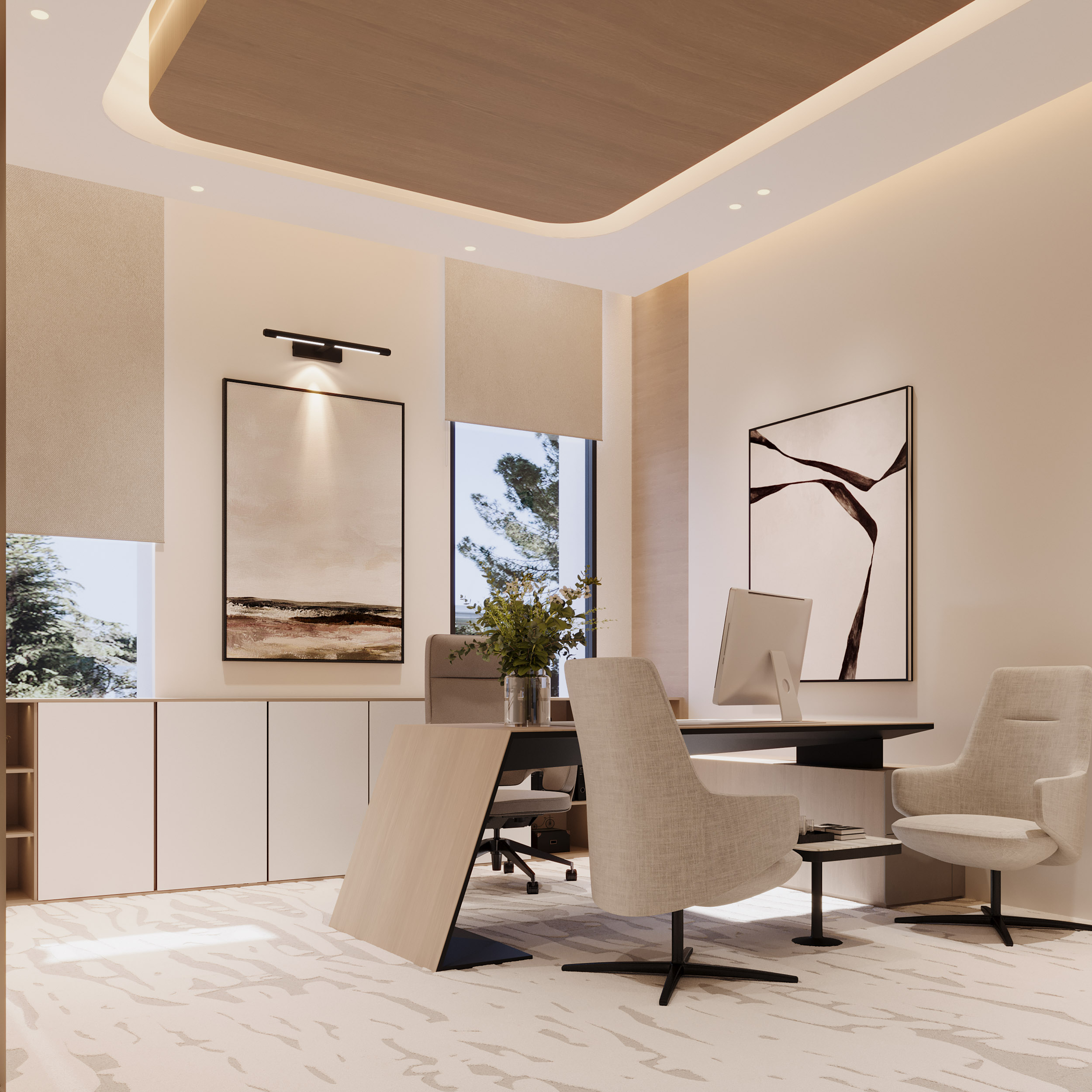 GM高科技办公室设计-2