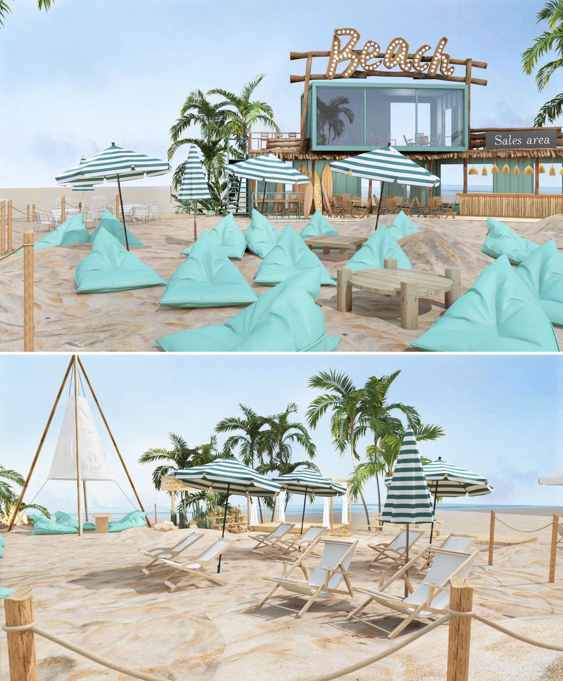 1400平沙滩风集装箱-4