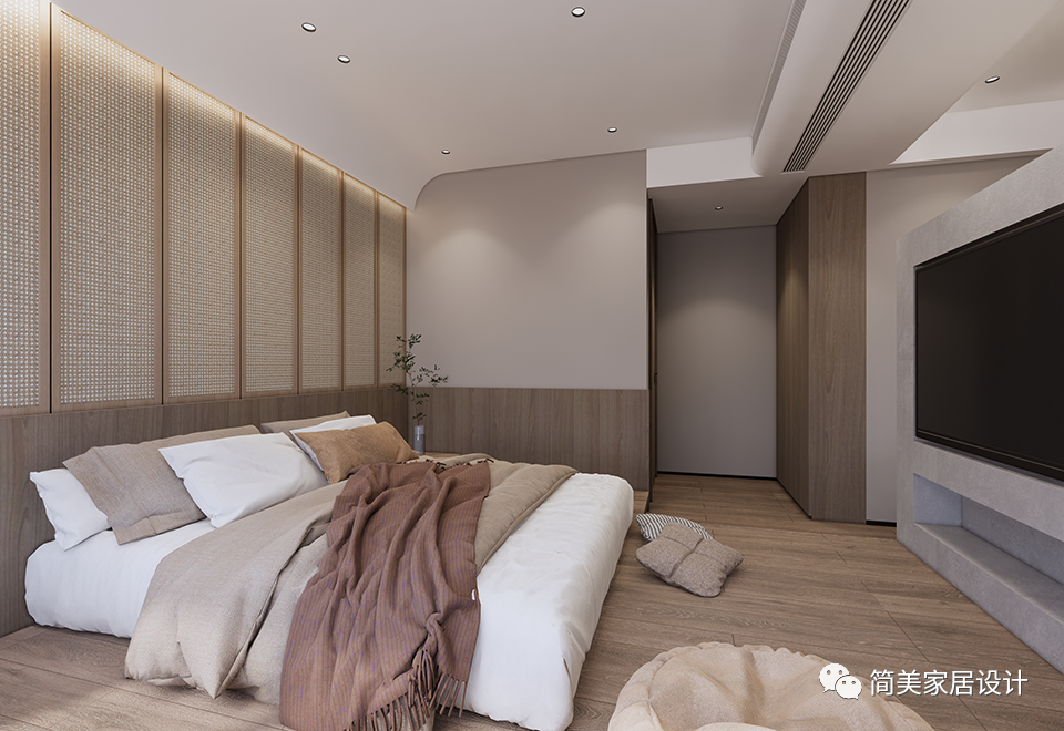 113㎡轻复古原木家居空间设计丨中国广州丨简美设计-77