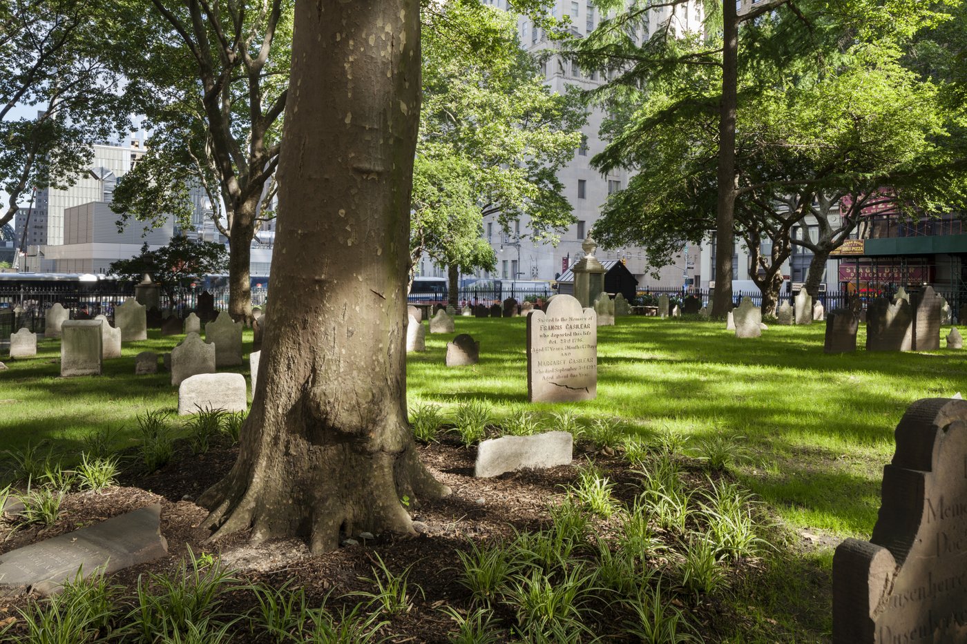 Projects - Restoration of the Churchyards of Trinity Church and St. Paul's Chapel -6