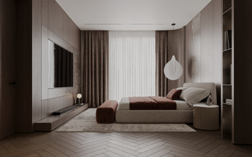 日落项目 主卧室丨Sher.Architects-8