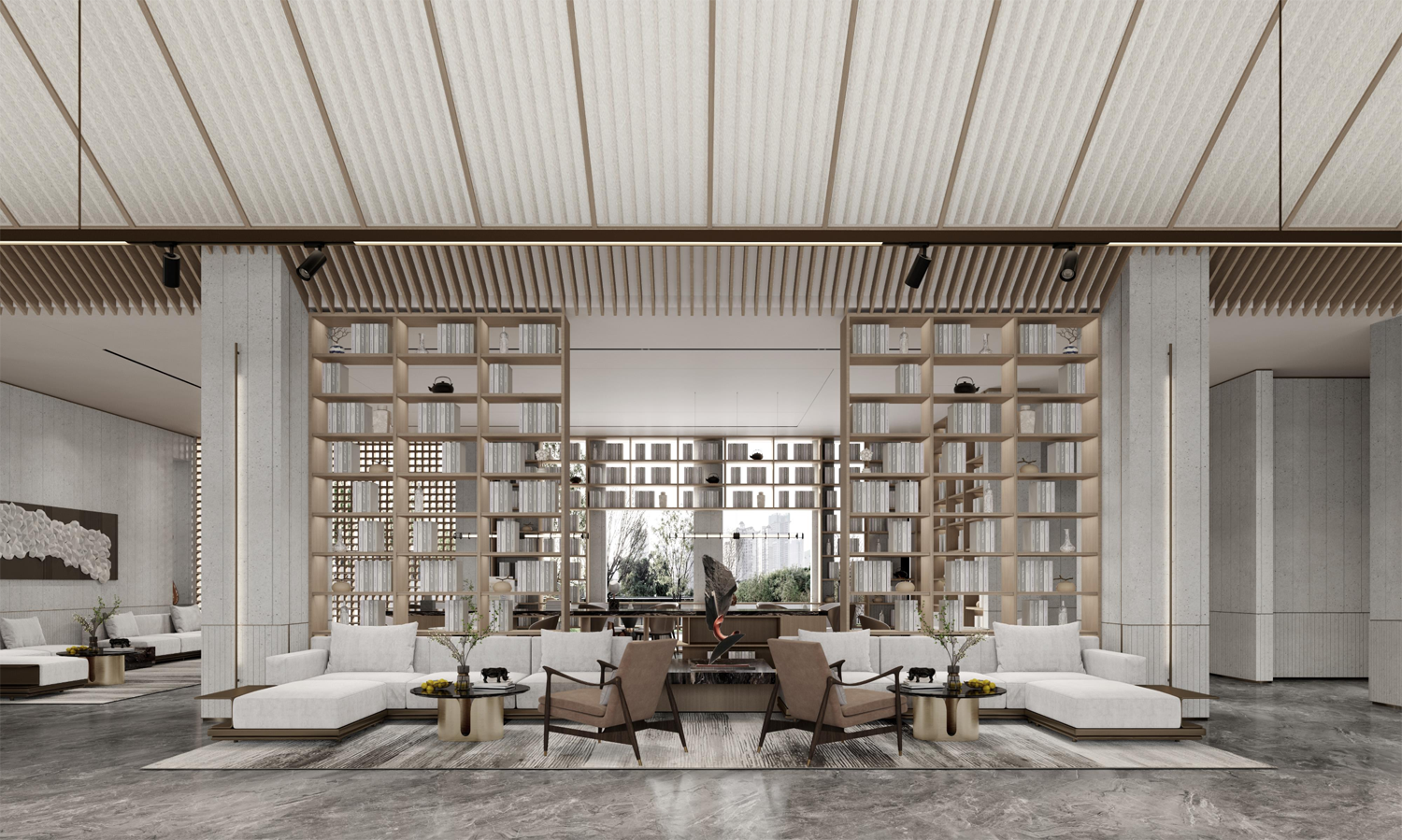 乐山恒邦双林·见山府共享大堂丨中国乐山丨MOD 穆德设计-37