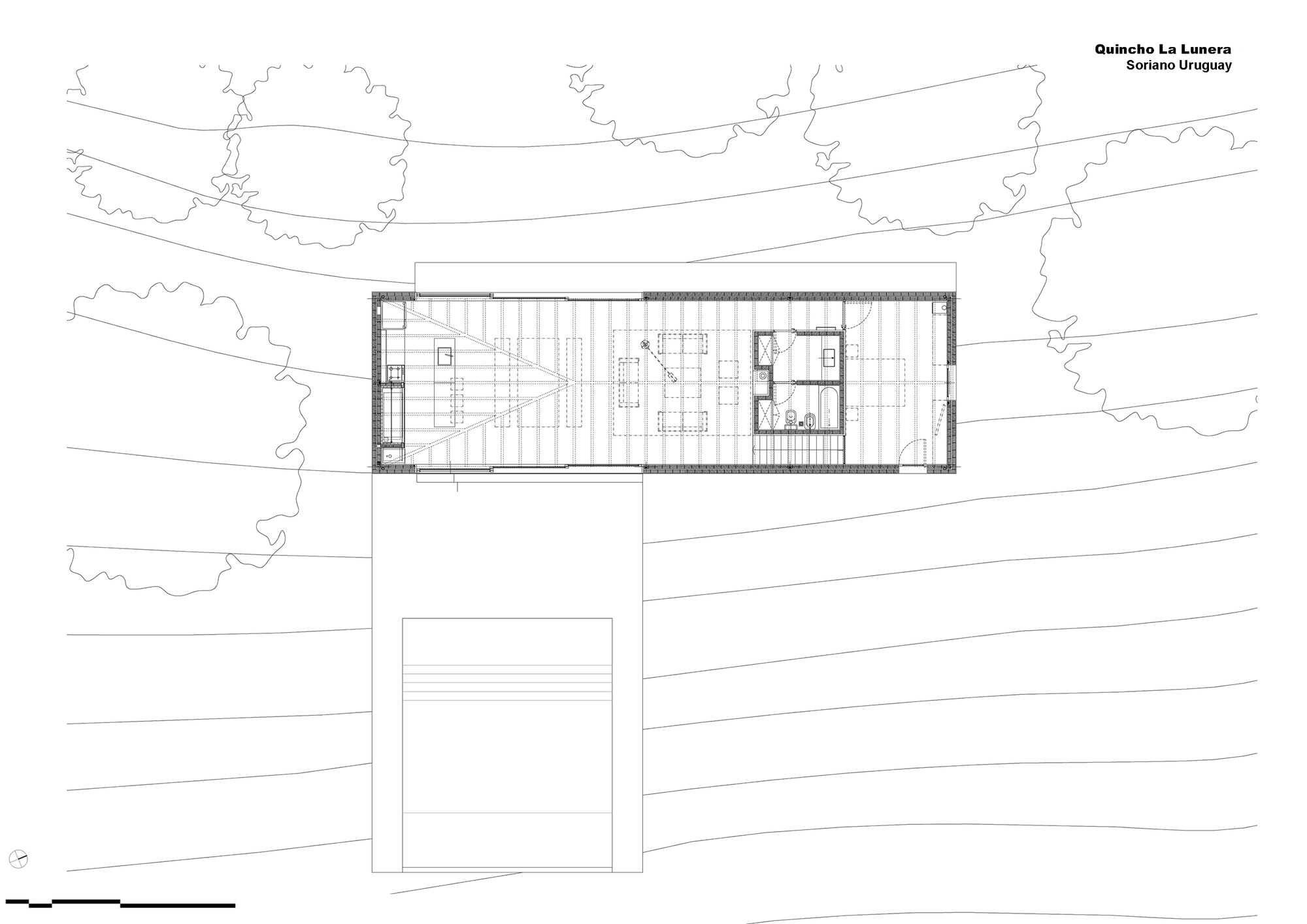 乌拉圭 La Lunera 池边小屋丨Nicolas Pinto da Mota,Victoria Maria Falcon-29