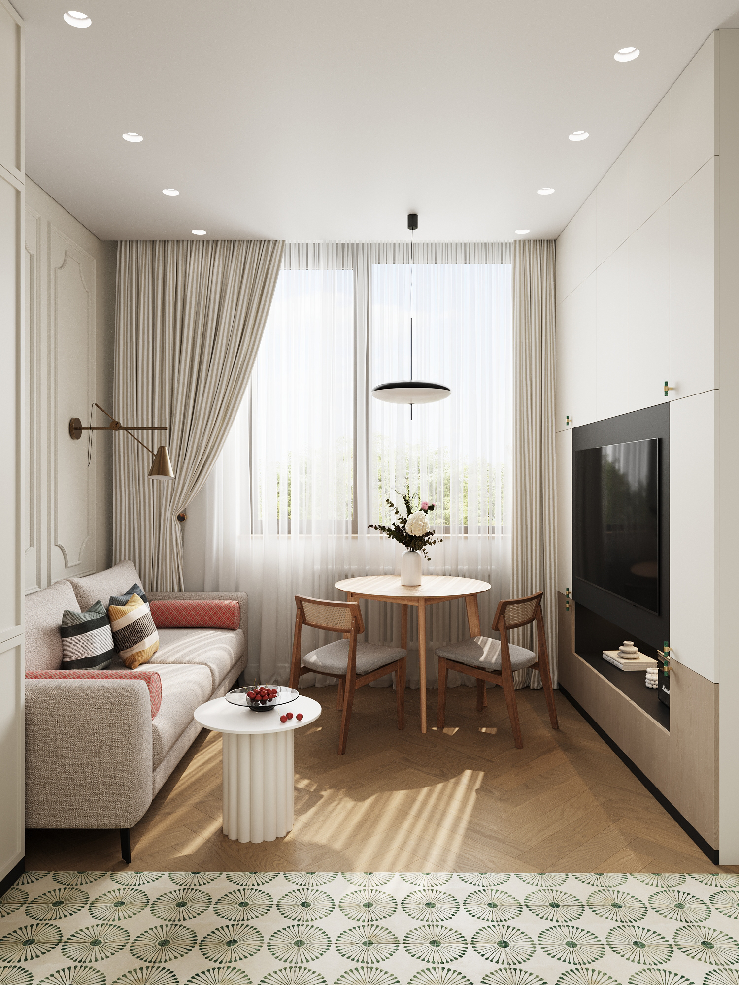 小公寓丨俄罗斯莫斯科丨Lampa工作室-3