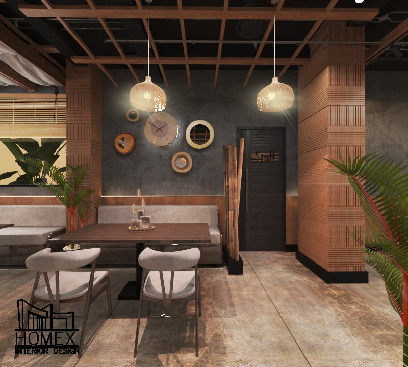 Mushiki 亚洲餐厅室内设计丨Homex-11