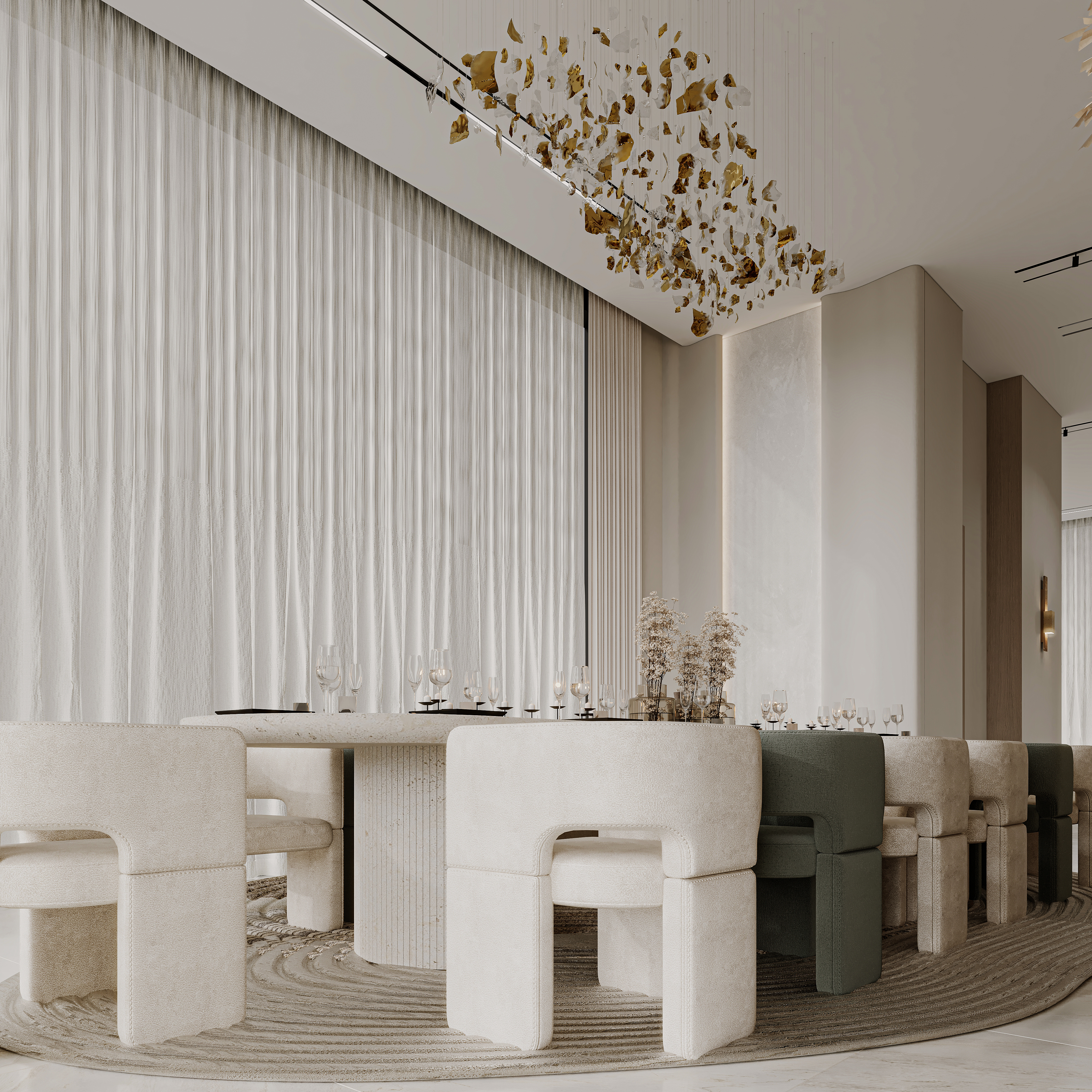大厅室内设计丨KT_DESIGN STUDIO-40