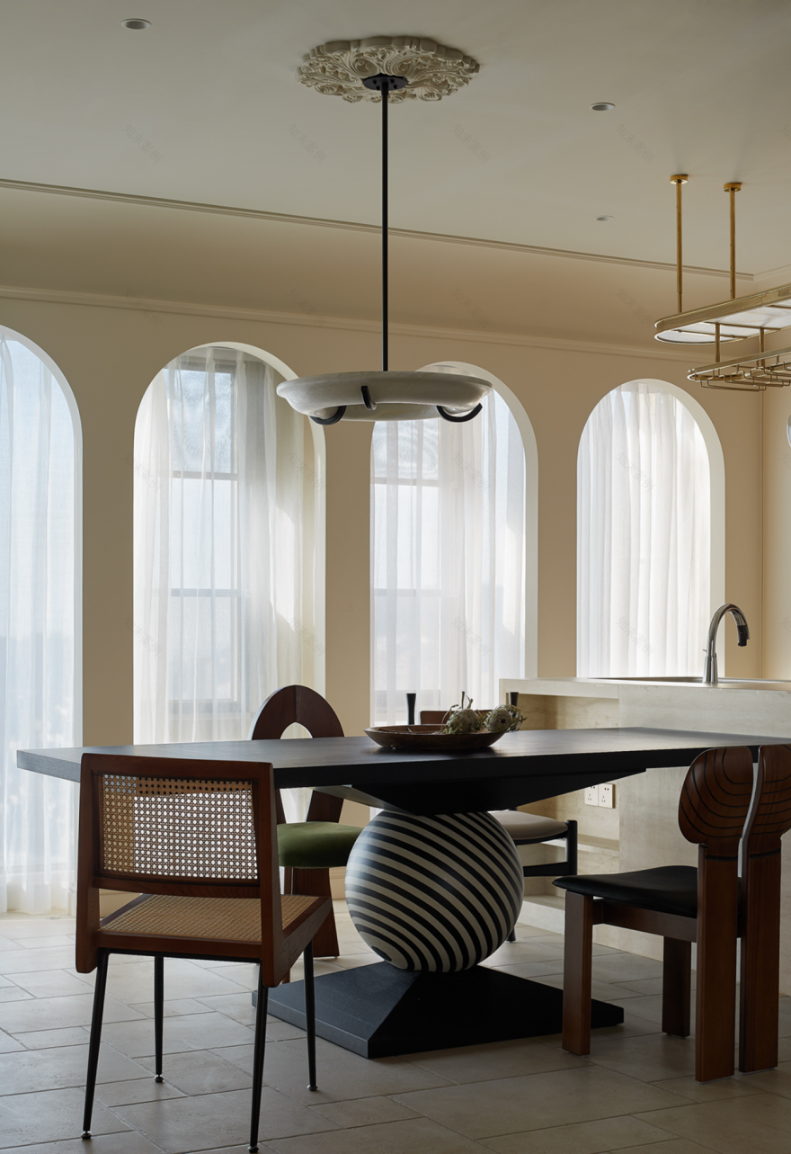 深圳194㎡法式度假风住宅设计丨中国深圳丨时光筑造设计-27