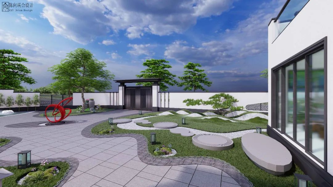 佛山顺德“窥·日”庭院设计丨中国佛山丨陈向联合设计-36