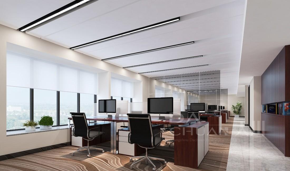 广州中恒集团办公楼 梧州写字楼 办公区 前厅接待-10