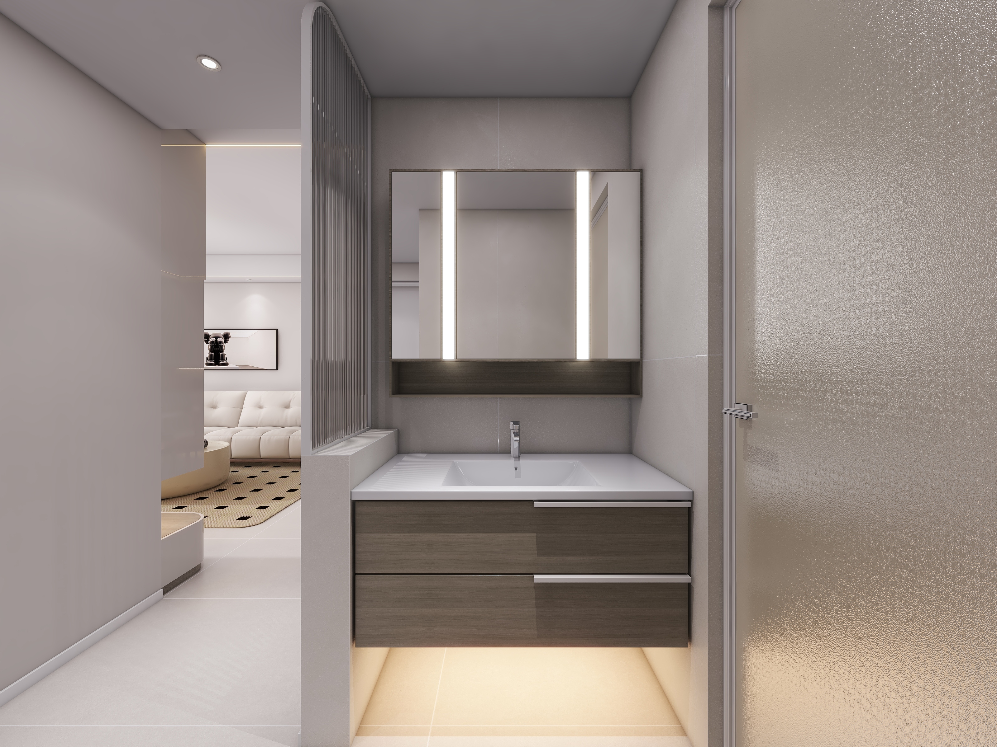 湖南张家界博泰状元府（118平方现代简约三居室）-47