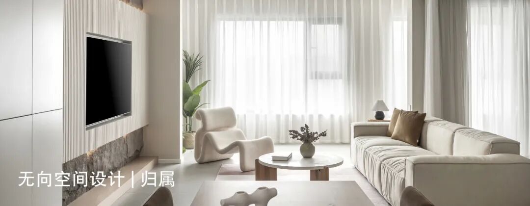 无向空间设计｜三室改一室的中古奶油风魔法-69