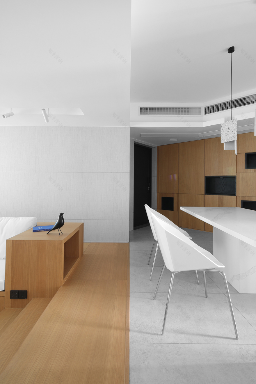 田间之上中国湘菜馆丨中国广州丨黑白木设计-159