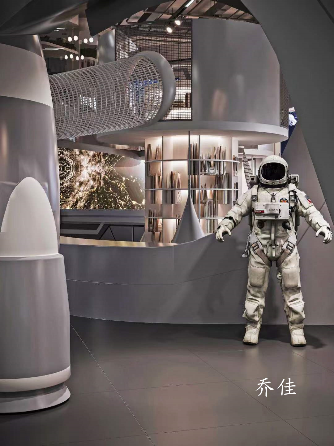 高科技游乐园高大上的感觉 ​#科技游乐场#工装设计-6
