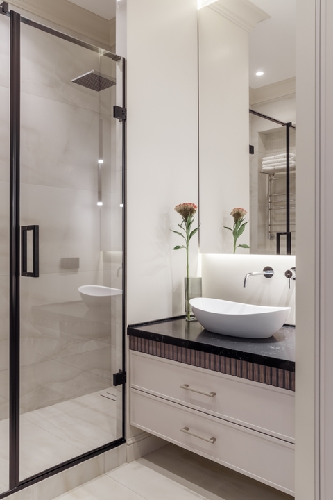 莫斯科郊外带露台的年轻家庭公寓设计丨俄罗斯莫斯科丨设计师安娜·马克西莫娃-75