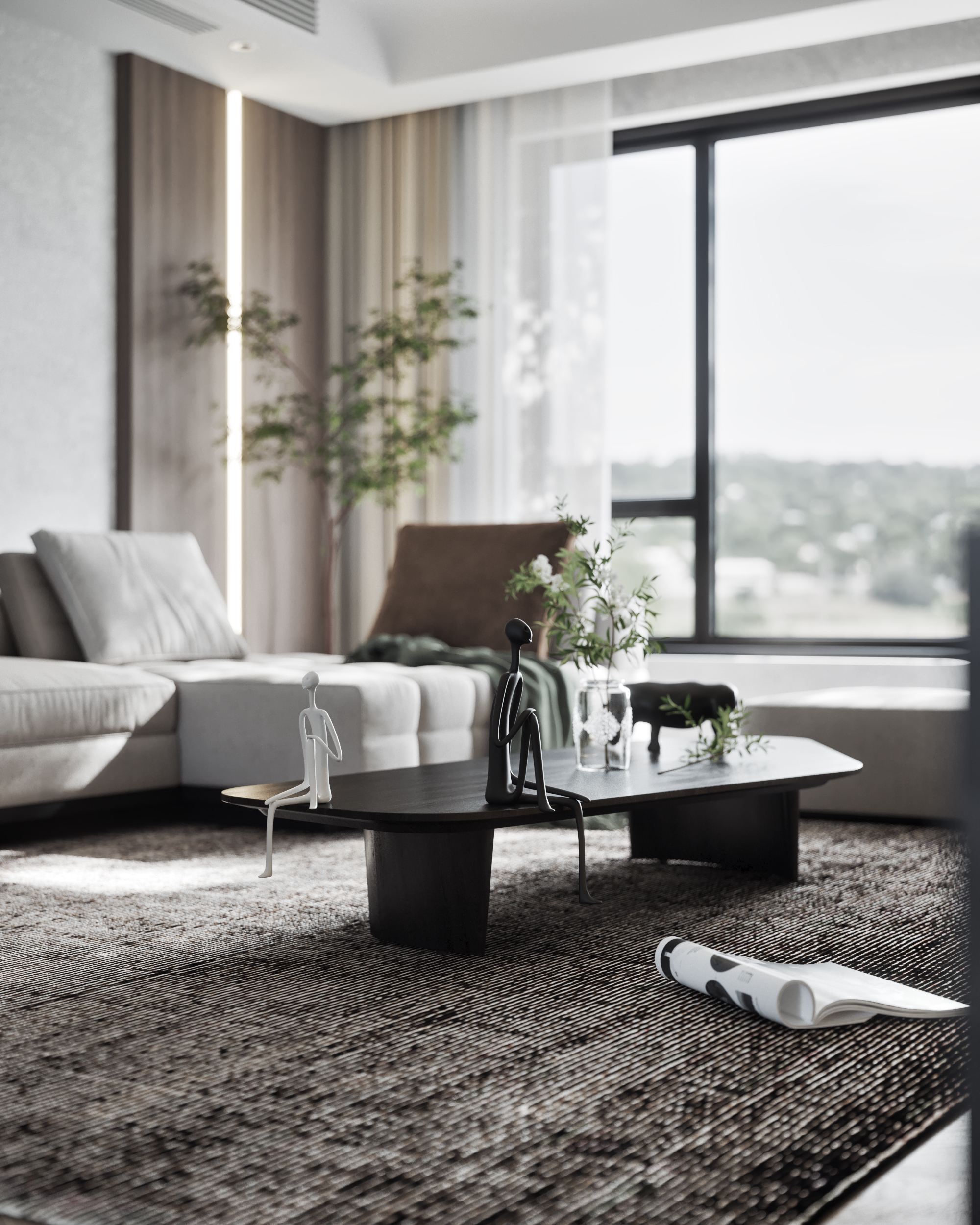 现代建发芳华里室内设计-4