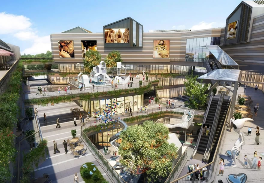 重庆万科彩云湖生活广场-93