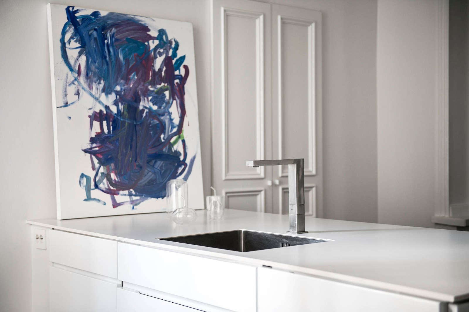 193㎡黑白两色的极简优雅家园-18