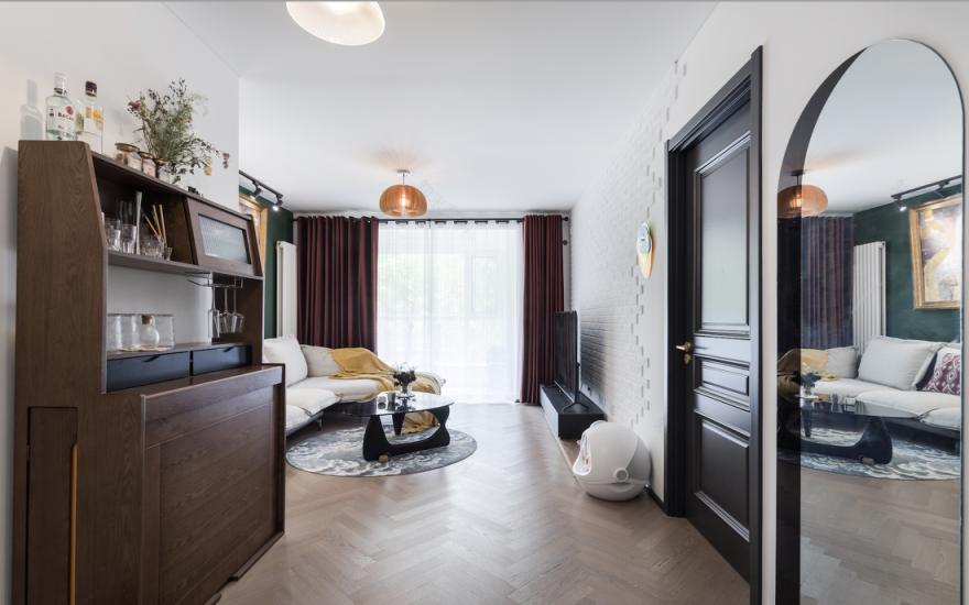 浪漫复古小空间大艺术丨尺间设计-0