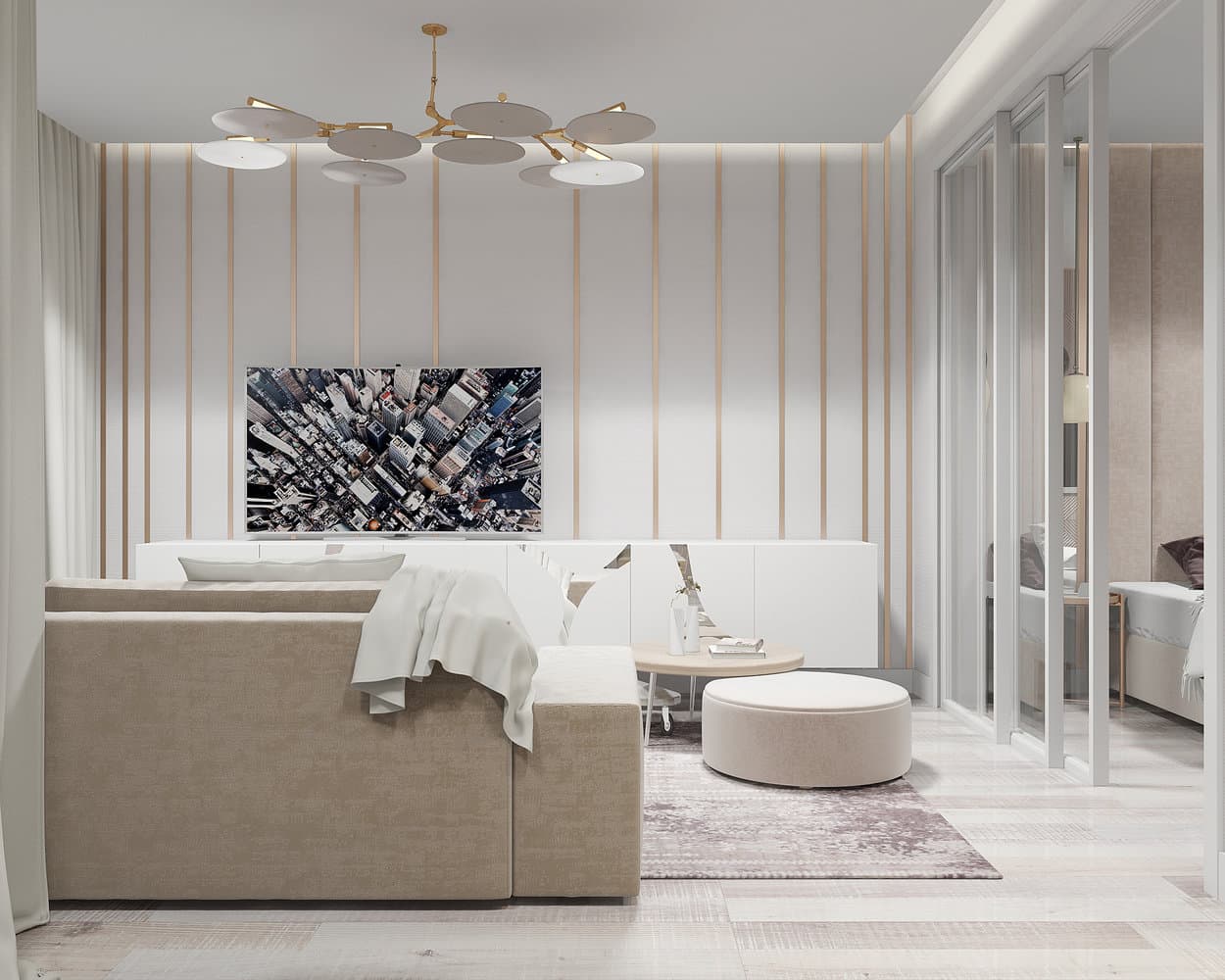 新莫斯科公社村的53平现代风单身公寓设计丨俄罗斯莫斯科-13