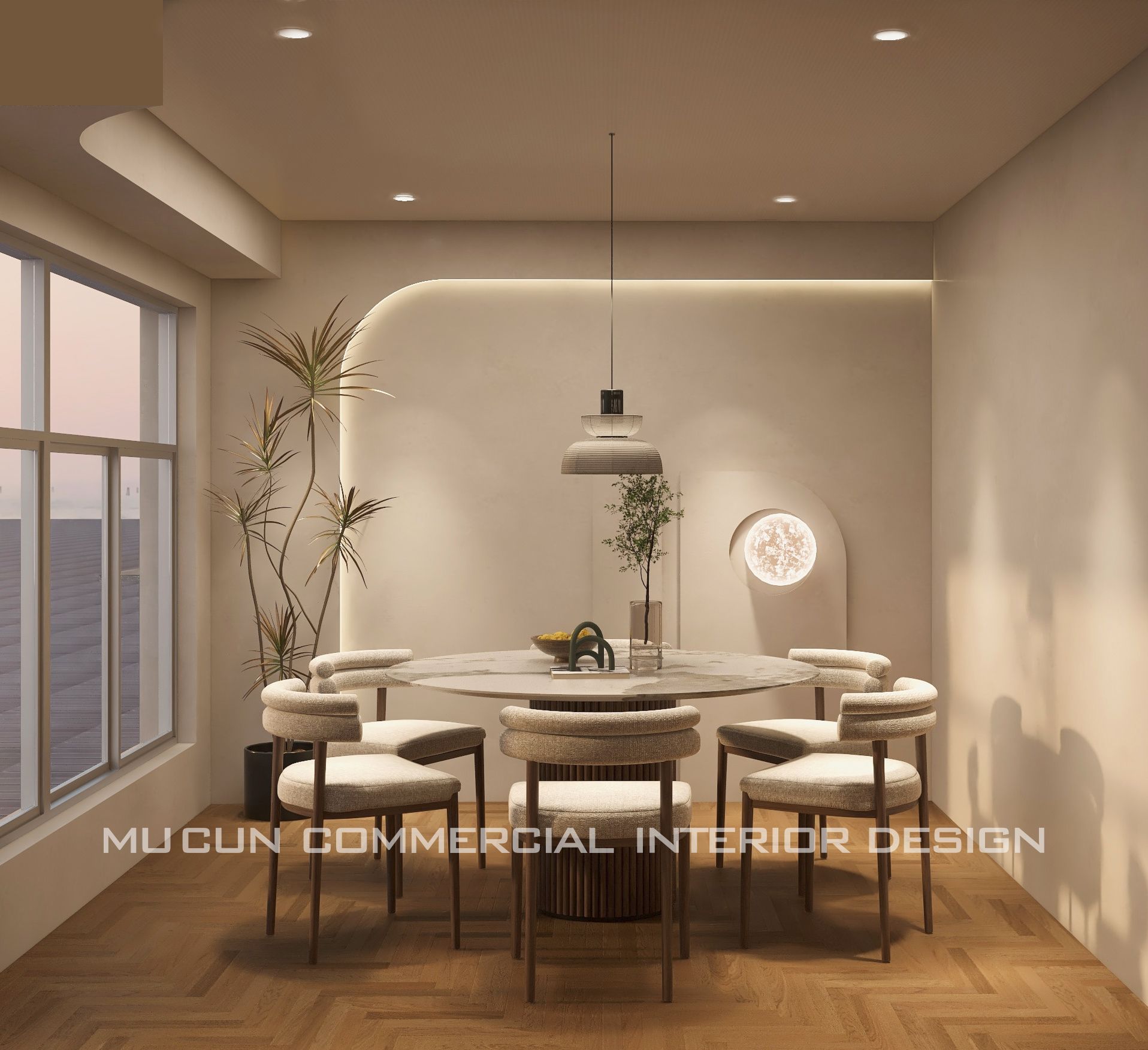 网红风轻食餐厅设计-17