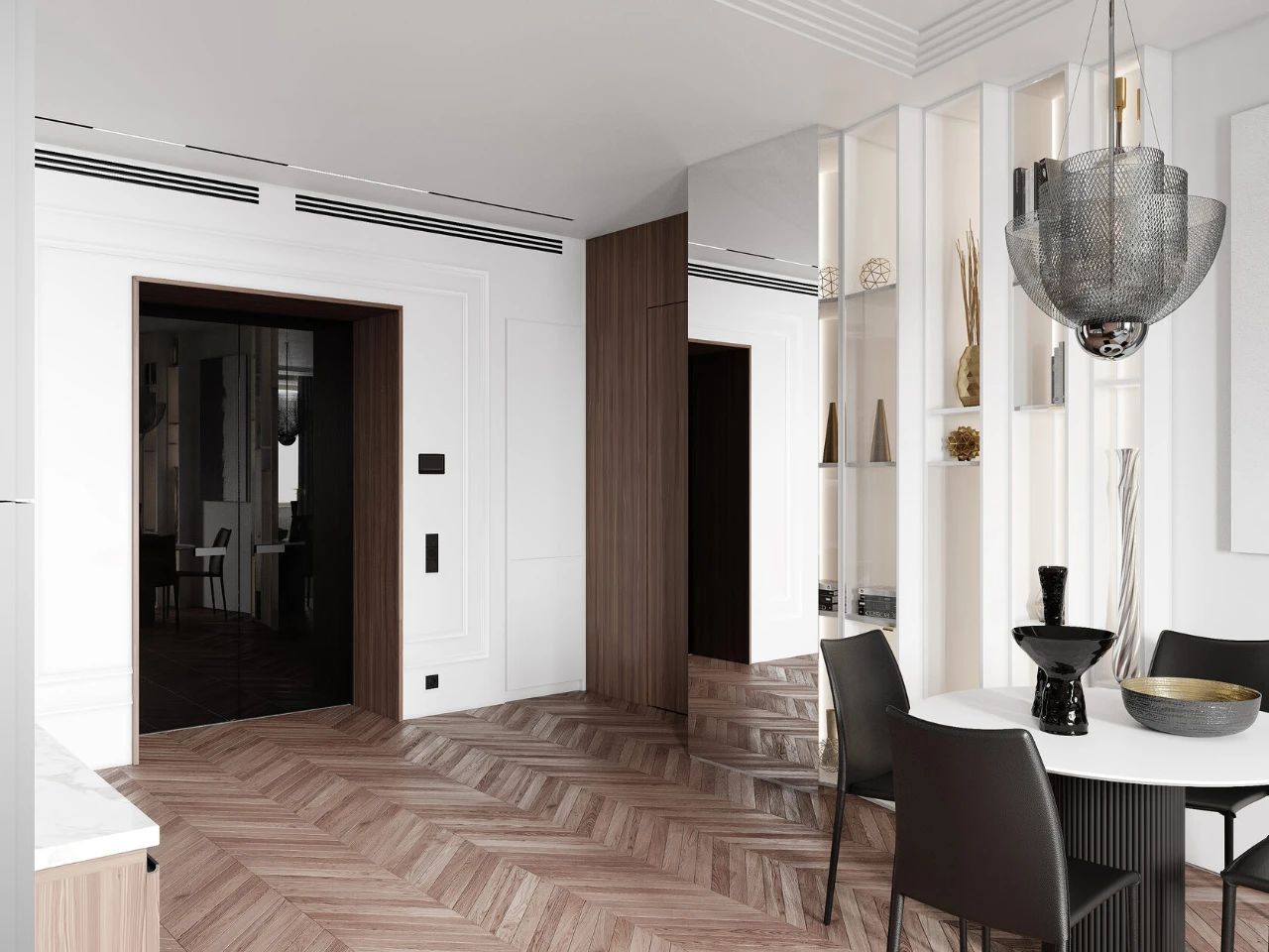 现代简约公寓设计丨MART Architects-11